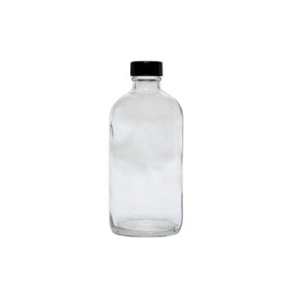 Empty Clear Glass Bottle (16oz)