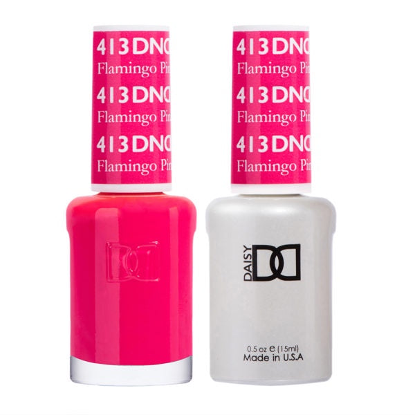 DND Gel Duo 413 - Flamingo Pink
