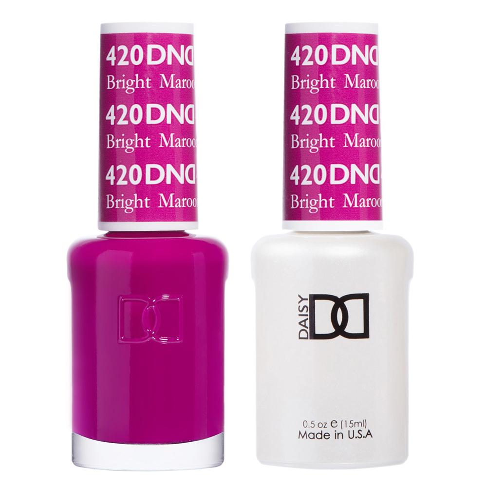 DND Gel Duo 420 - Bright Maroon