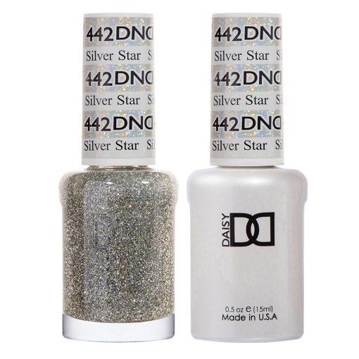 DND Gel Duo 442 - Silver Star