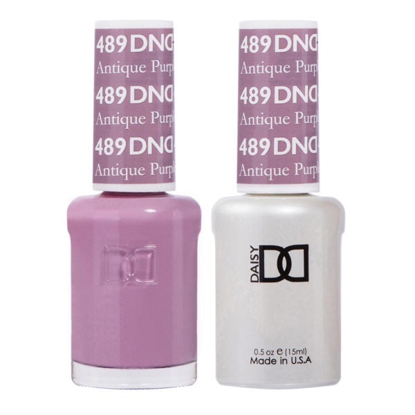 DND Gel Duo 489 - Antique Purple – QQ Nail Supply