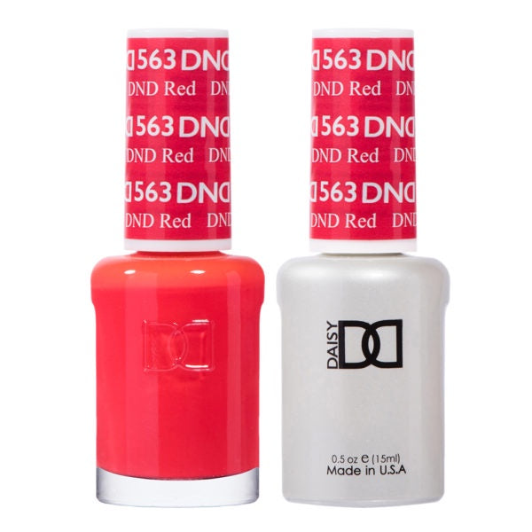 DND Gel Duo 563 - DND Red – QQ Nail Supply