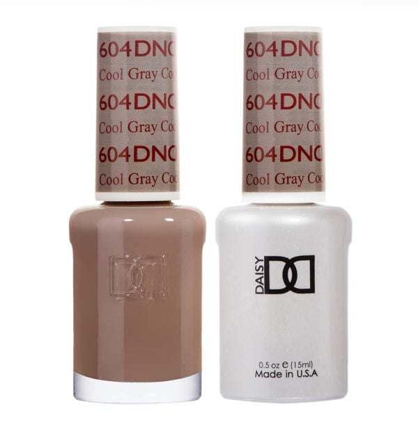 DND Gel Duo 604 - Cool Gray
