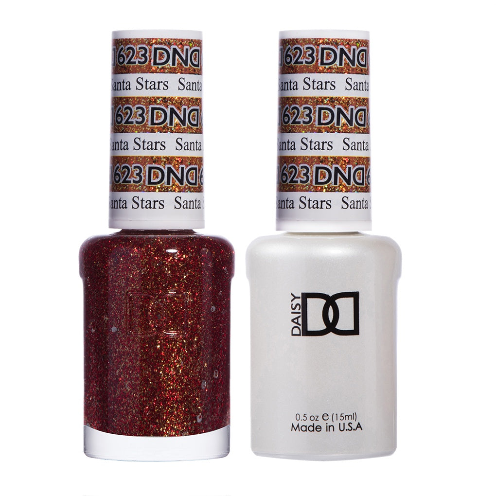 DND Gel Duo 623 - Santa Stars