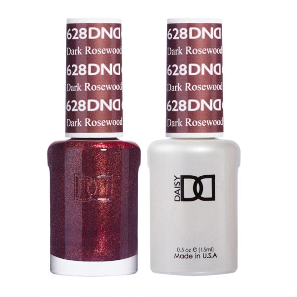 DND Gel Duo 628 - Dark Rosewood