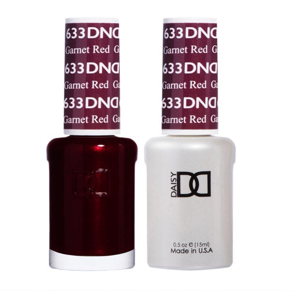 DND Gel Duo 633 - Garnet Red
