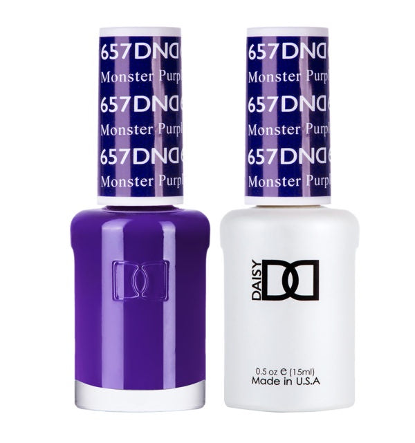 DND Gel Duo 657 - Monster Purple