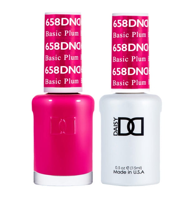 DND Gel Duo 658 - Basic Plum