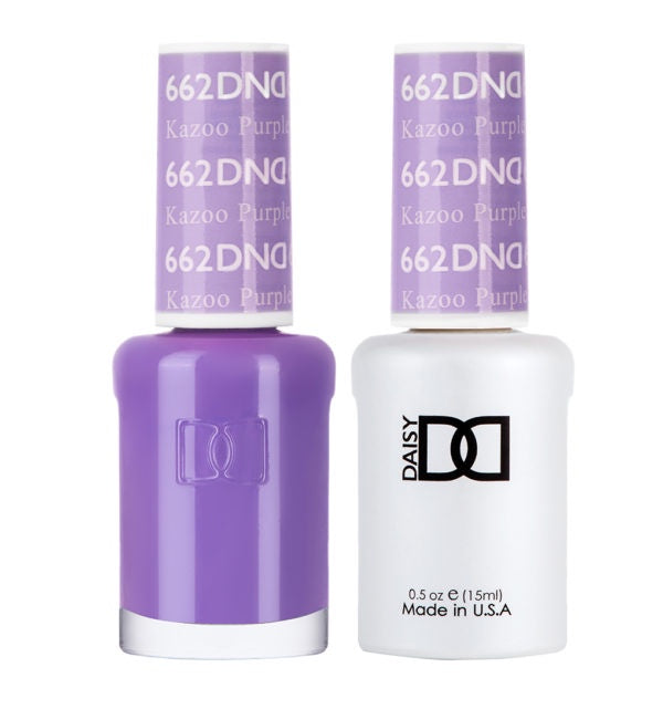 DND Gel Duo 662 - Kazoo Purple