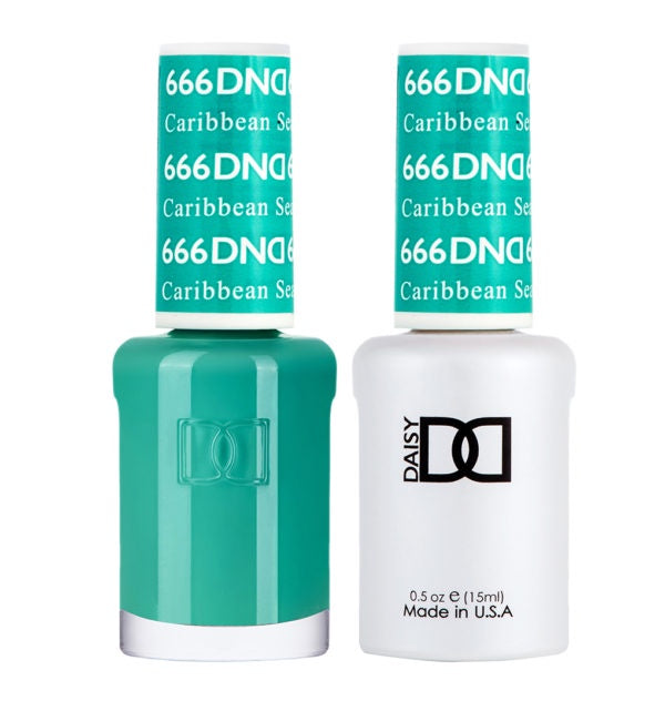 DND Gel Duo 666 - Caribbean Sea