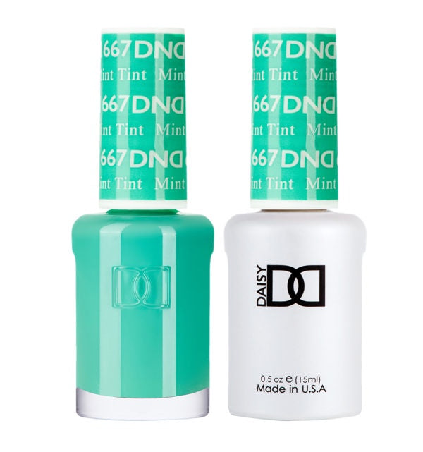 DND Gel Duo 667 - Mint Tint