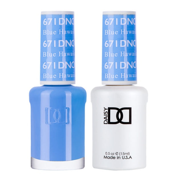 DND Gel Duo 671 - Blue Hawaiian