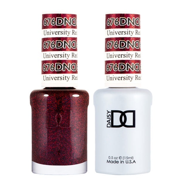 DND Gel Duo 676 - Universal Red