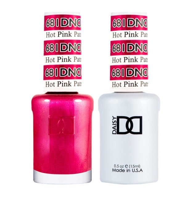DND Gel Duo 681 - Hot Pink Patrol