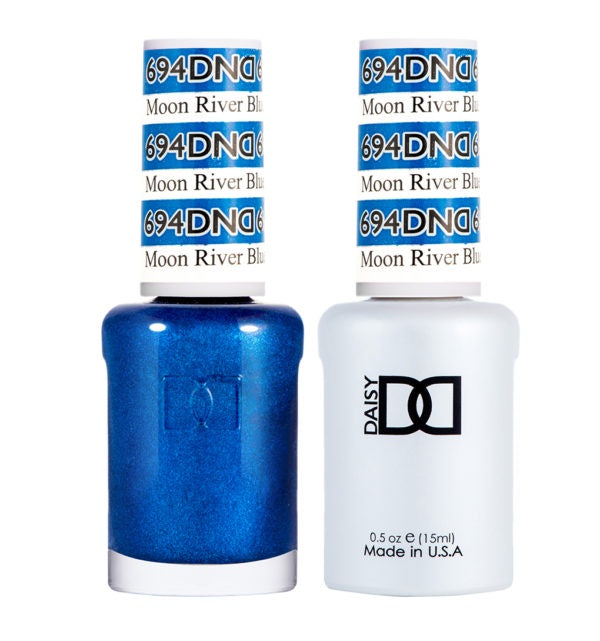 DND Gel Duo 694 - Moon River Blue