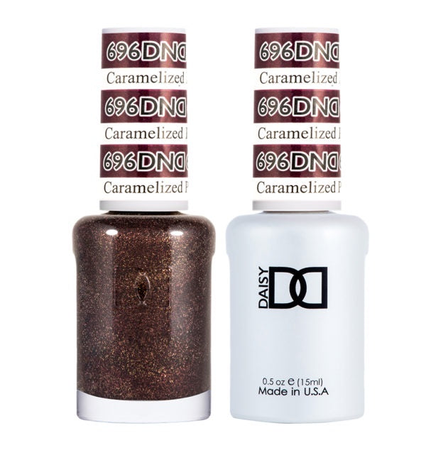 DND Gel Duo 696 - Caramelized Plum
