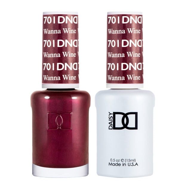 DND Gel Duo 701 - Wanna Wine