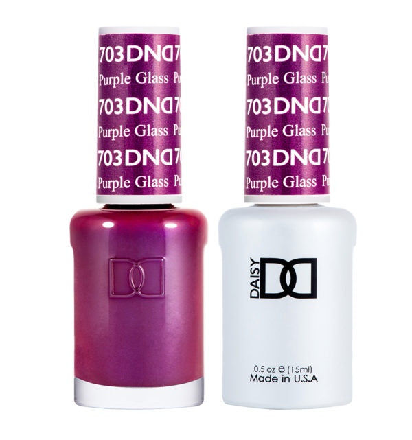 DND Gel Duo 703 - Purple Glass