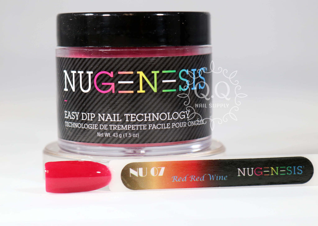 Nugenesis Dip Powder - NU 07 Red Red Wine