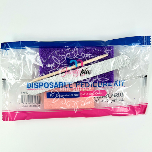 TNM Beauty Plus Purple Pedicure 4pc Kit (Case)