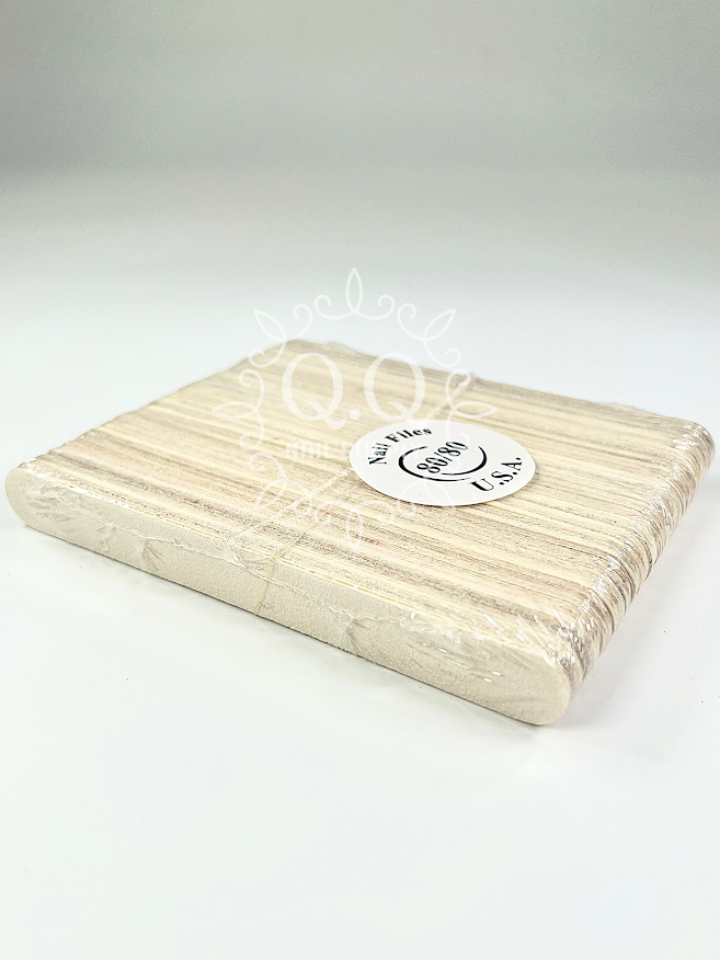 TNM Disposable Mini White Nail File 80/80 (Case of 5,000pcs)
