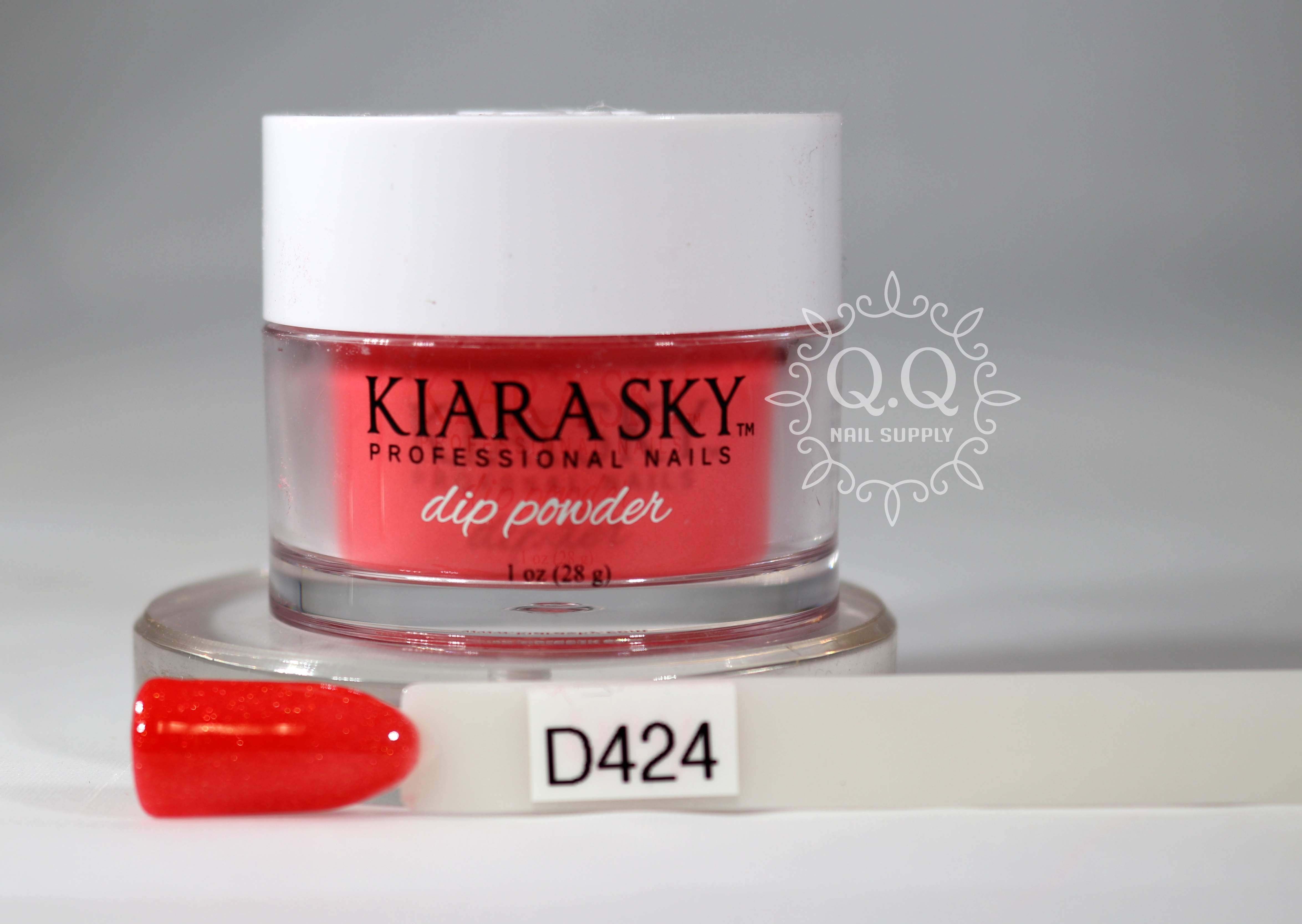 Kiara Sky Dip Dipping Powder D424 I'm Not Red-E Yet 1 oz