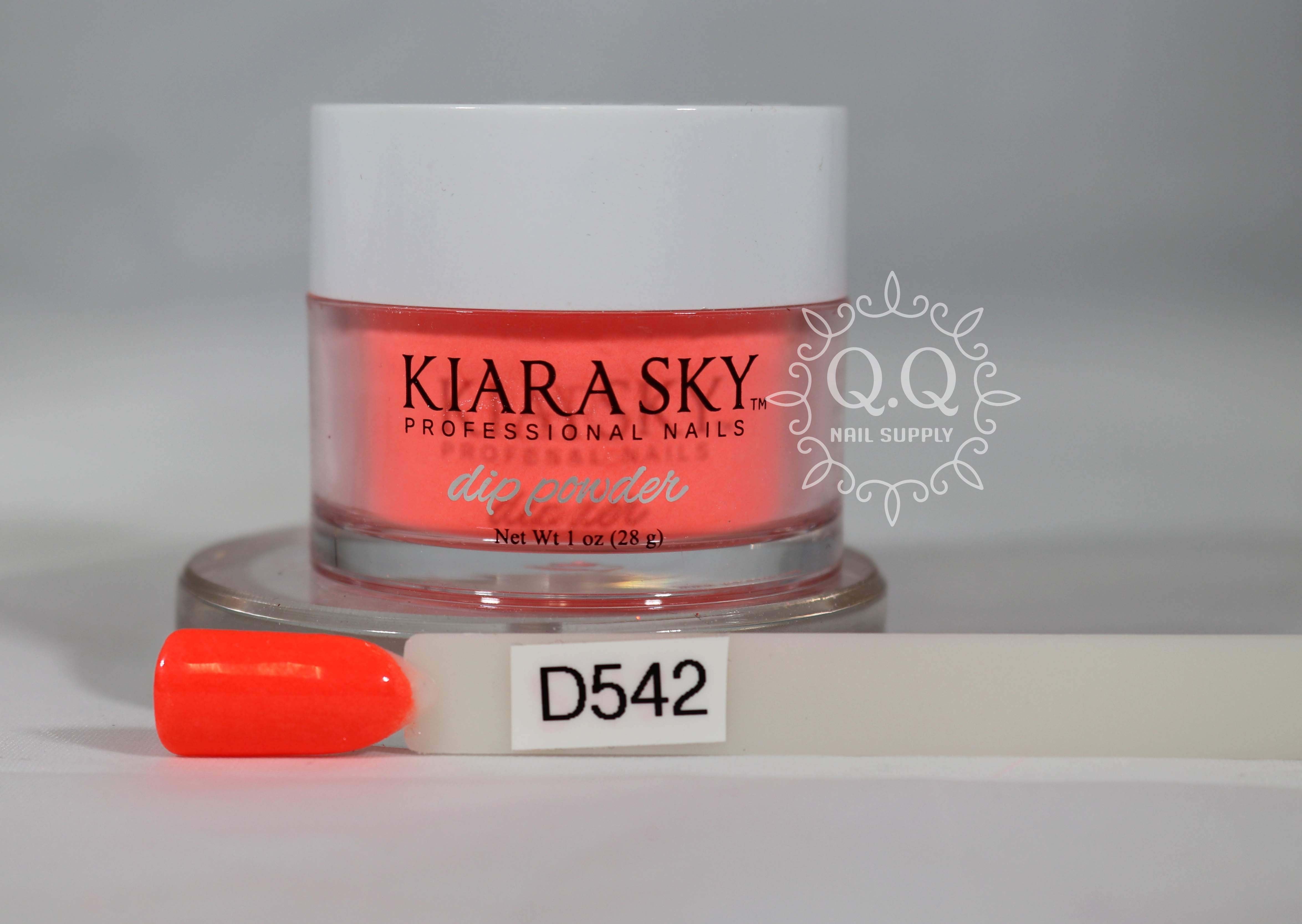 kiara sky dip powder glow in the dark