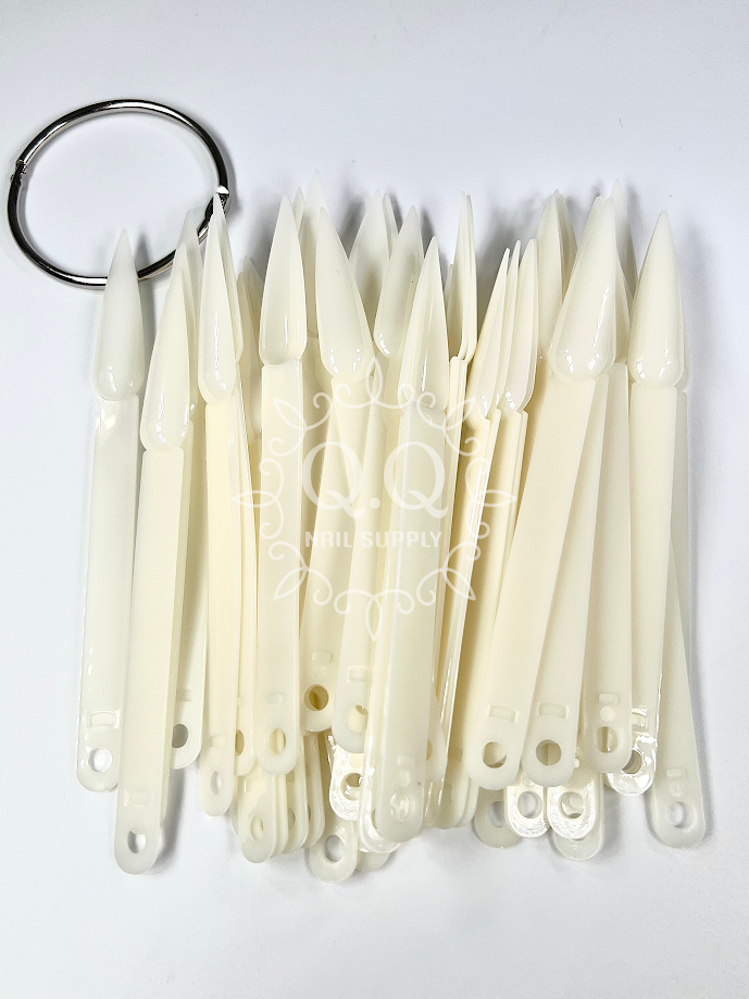 Natural Stiletto Sample Tip (50pcs)