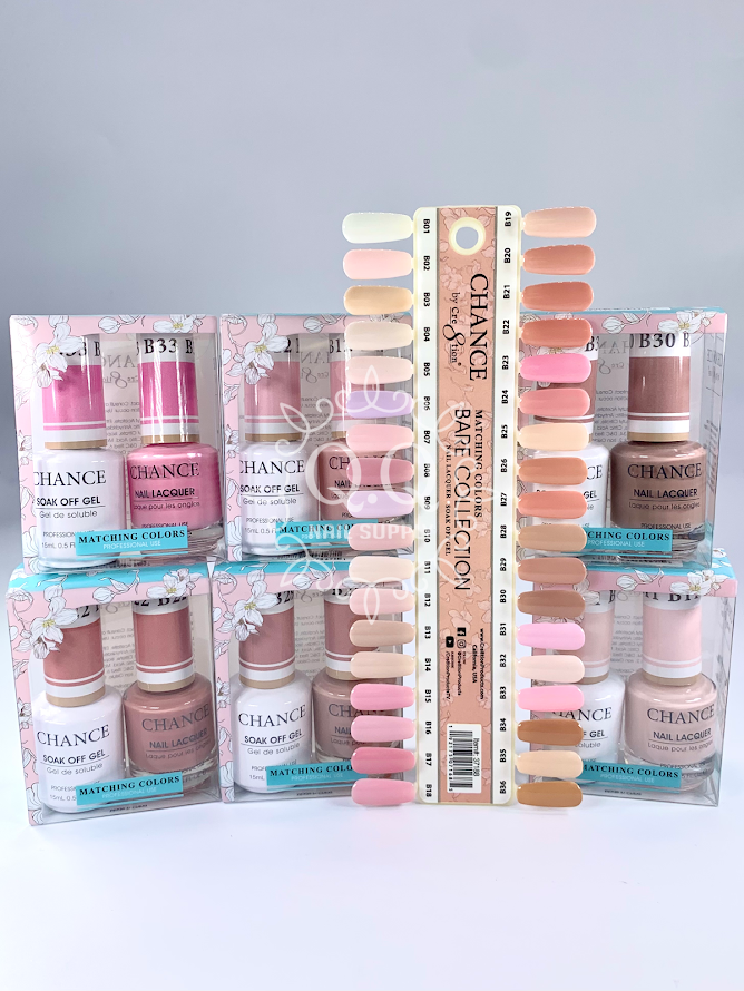 Cre8tion Chance Bare Gel Duo Collection (36 Colors)
