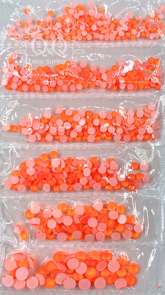 Trendy Neon Rhinestones