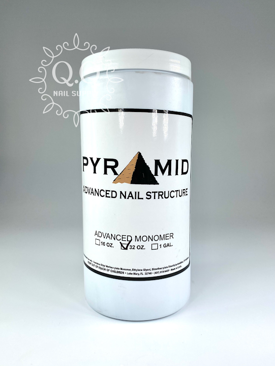 Pyramid 3 in 1 Acrylic Powder - 302 Black (32oz)
