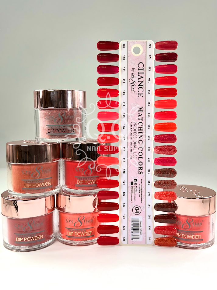 Cre8tion Chance Set 4 Whole Dip/Acrylic Powder Collection (36 Colors)