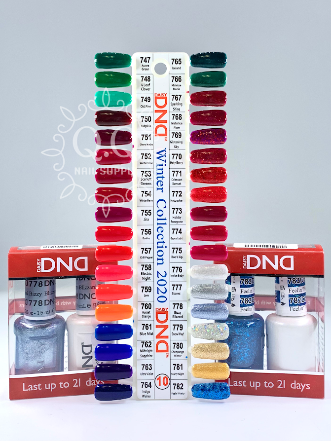 DND WHOLE GEL DUO SET 10 COLLECTION (36 COLORS)