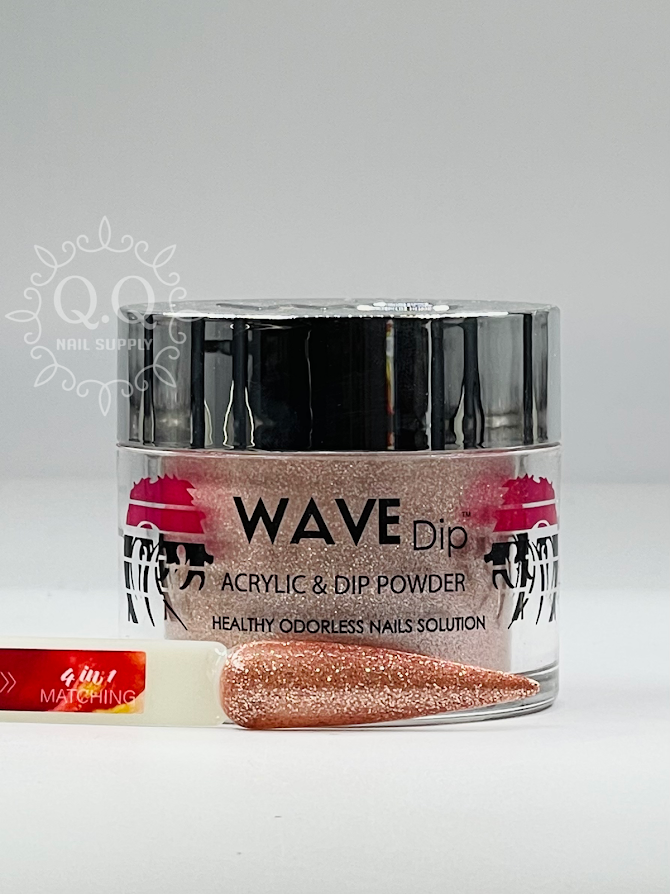 Wave Gel Simplicity Dip/Acrylic Powder - #207 Rose Gold Glint
