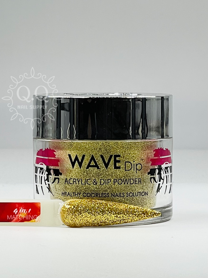 Wave Gel Simplicity Dip/Acrylic Powder - #209 Attire Is Gold