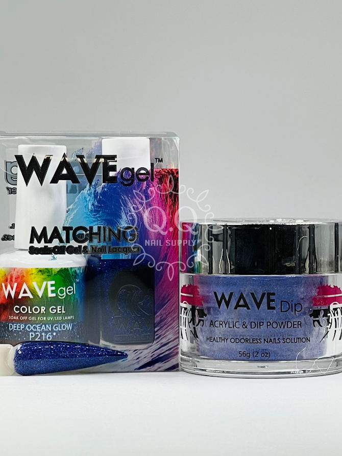 Wave Gel Simplicity Trio - #216 Deep Ocean Glow