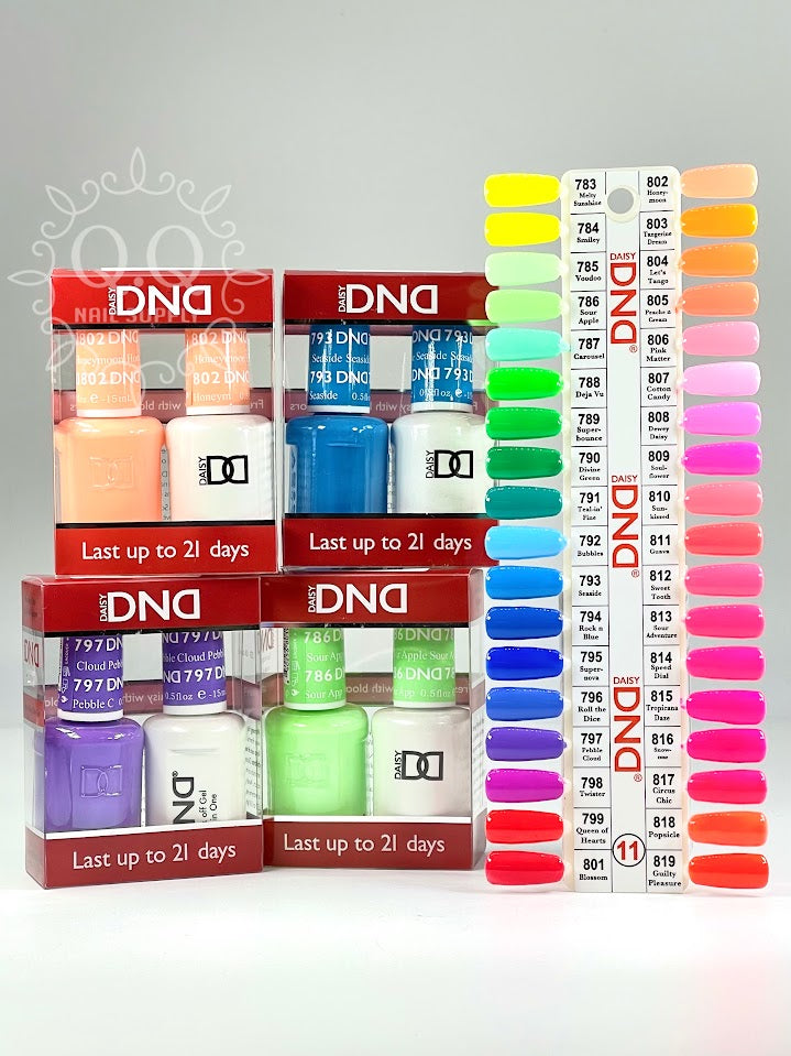 DND GEL DUO WHOLE SET 11 (36 COLORS)