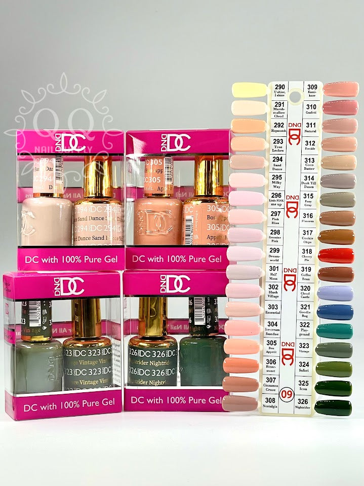 DC GEL DUO WHOLE SET 9 (36 COLORS)