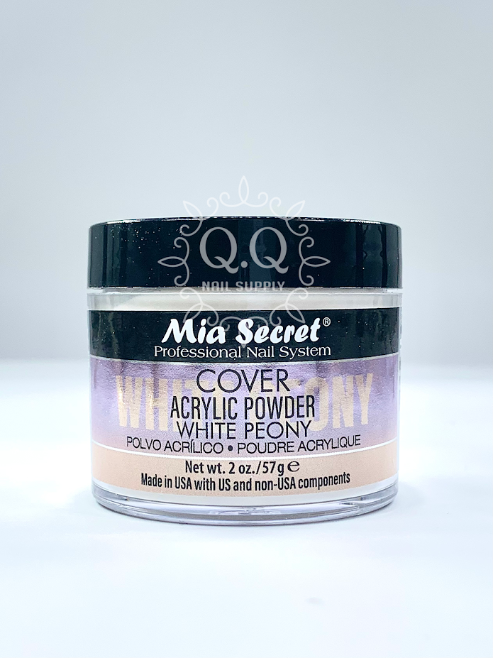 Mia Secret Acrylic Powder - White Peony (2oz)