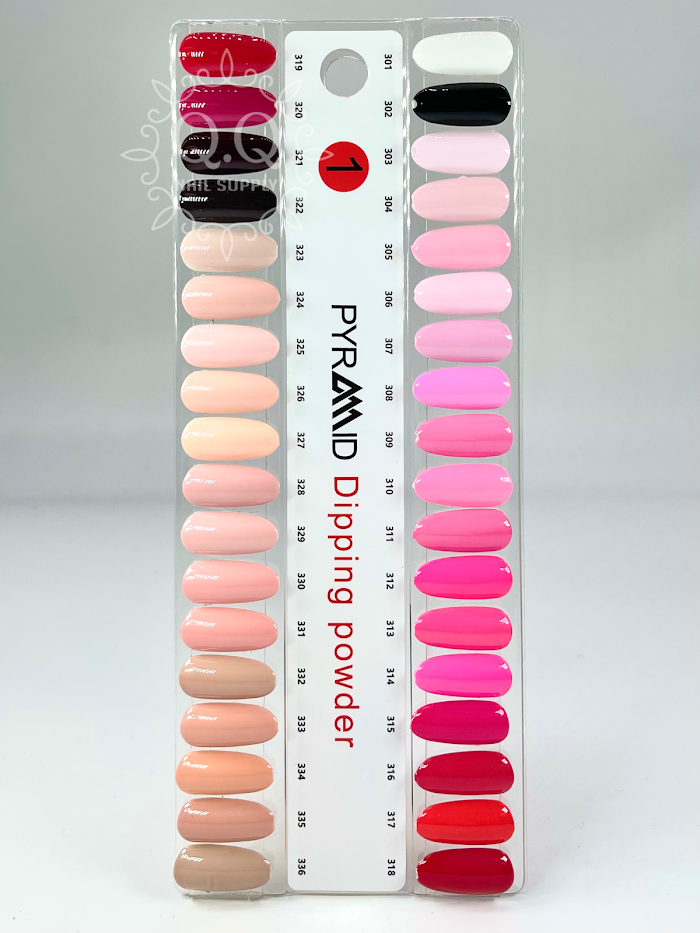 Pyramid - Color Charts – QQ Nail Supply