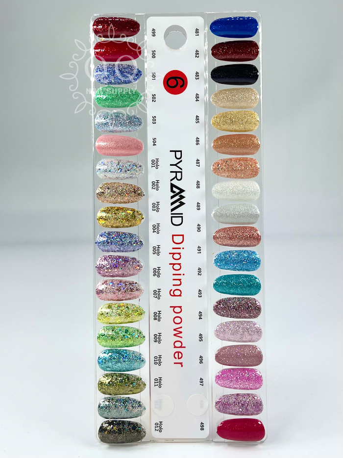 Pyramid Color Chart Set 6 – QQ Nail Supply