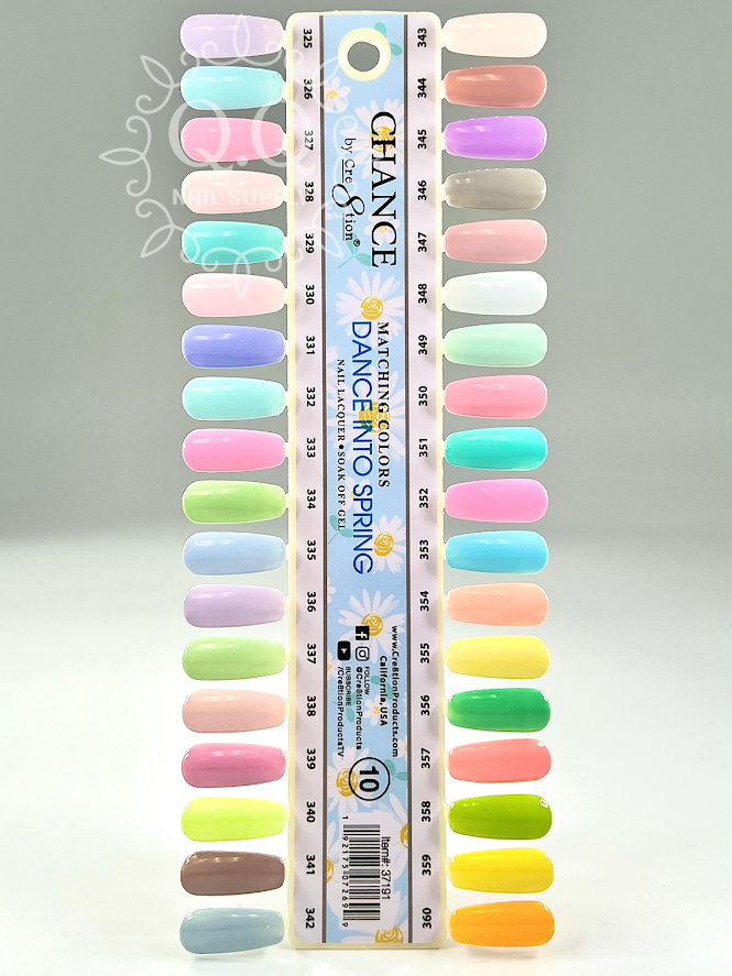 Cre8tion Chance Dancing Into Spring Whole Trio Collection (36 Colors)