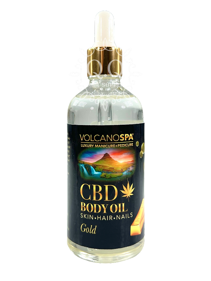 VolcanoSpa CBD Body Oil - Gold (4oz) – QQ Nail Supply