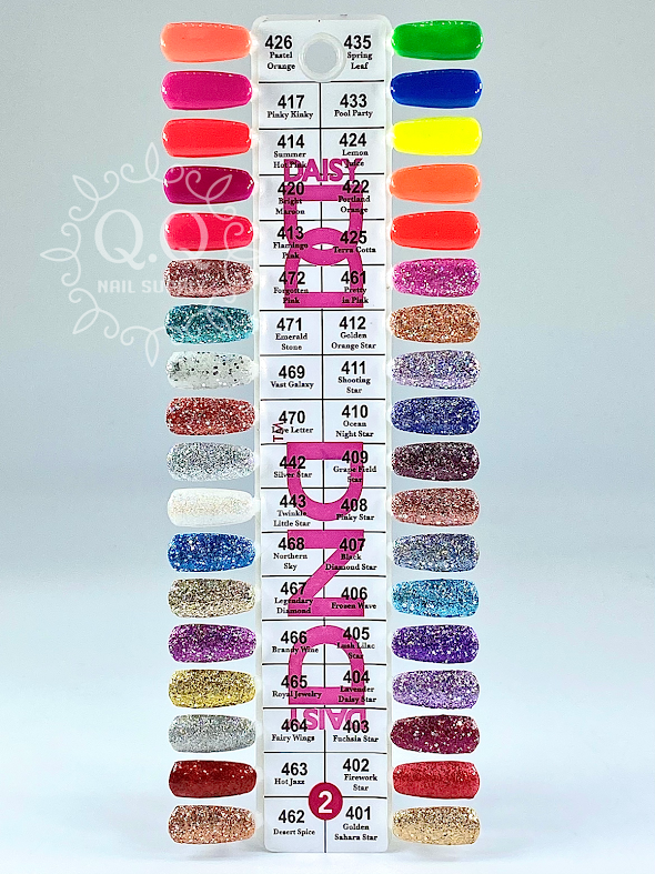 DND Color Charts QQ Nail Supply