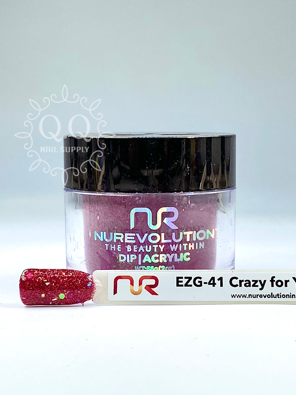 NuRevolution EZ Glitter - EZG 41 Crazy for You