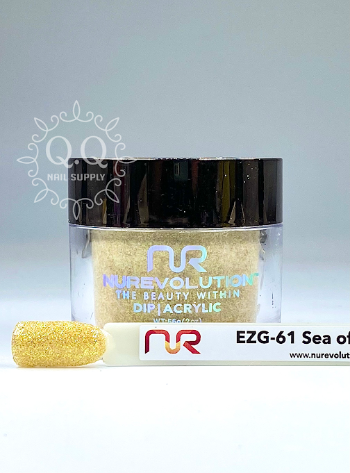 NuRevolution EZ Glitter - EZG 61 Sea of Love