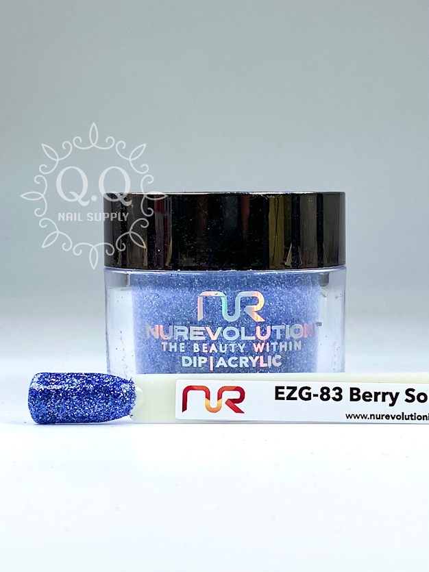 NuRevolution EZ Glitter - EZG 83 Berry Sorbet