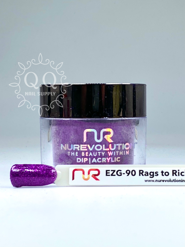 NuRevolution EZ Glitter - EZG 90 Rags To Riches
