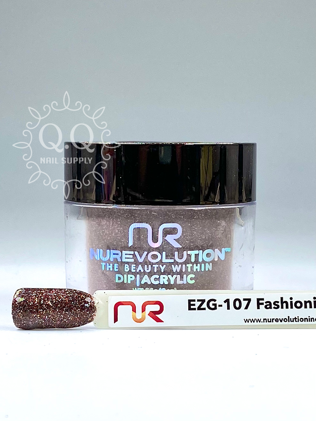 NuRevolution EZ Glitter - EZG 107 Fashionista