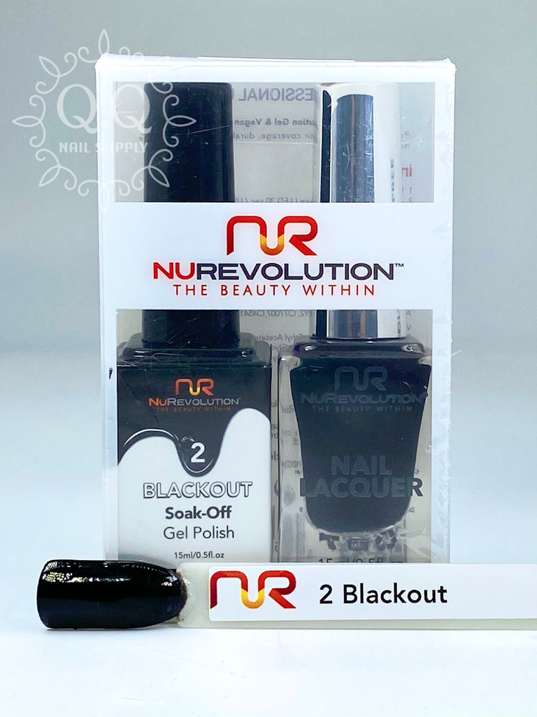 NuRevolution Gel Duo - 02 Blackout